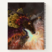 Vuurspitter Dragon Notitieboek (Achterkant)