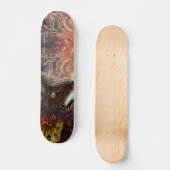 Vuurspitter Dragon Persoonlijk Skateboard (Voorkant)