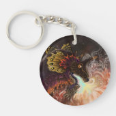 Vuurspitter Dragon Sleutelhanger (Voorkant)