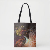 Vuurspitter Dragon Tote Bag (Voorkant)