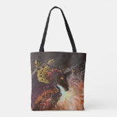 Vuurspitter Dragon Tote Bag (Achterkant)