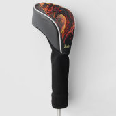 Vuurspuwende Draak Persoonlijk Golfheadcover (Schuin)