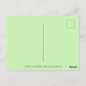 VUURSPUWENDE DRAGON VERLICHTE VERJAARDAGSKAARSEN BRIEFKAART (Achterkant)