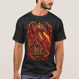 Vuurspuwende Draken T-shirt – Epische Mythische Fa