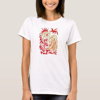 Vuurspuwende haan t-shirt