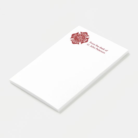 Vuurstandaard Post-it® notes 4 x 6 (Schuin)