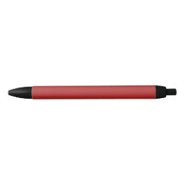 Vuursteen Rode Kleur Effen Vlak Zwarte Inkt Pen