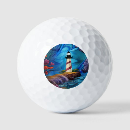 vuursteentje golfballen (Voorkant)