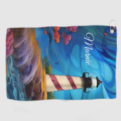 vuursteentje golfhanddoek (Horizontaal)