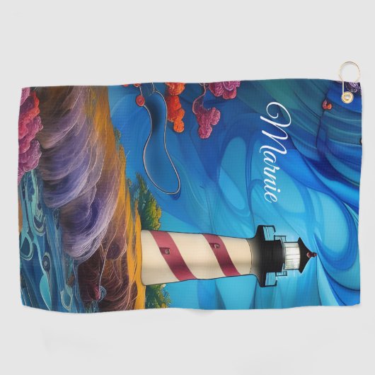 vuursteentje golfhanddoek (Horizontaal)