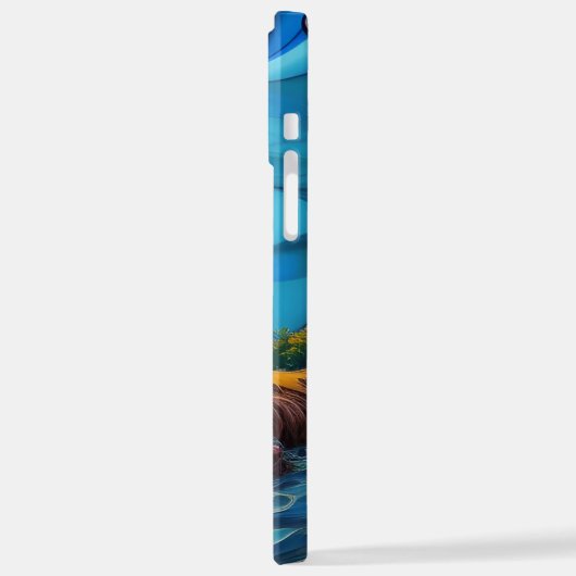 vuursteentje iPhone hoesje (Linkerkant)