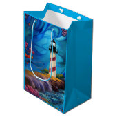 vuursteentje medium cadeauzakje (Voorkant Gekanteld)