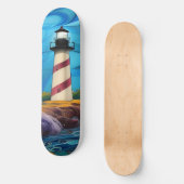 vuursteentje persoonlijk skateboard (Voorkant)