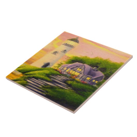 vuursteentje tegeltje (Zijkant)