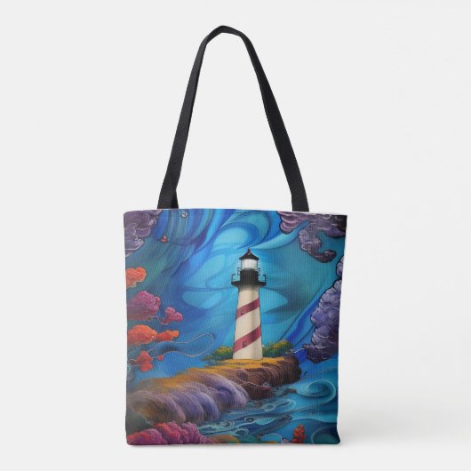 vuursteentje tote bag (Achterkant)
