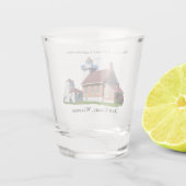 vuursteentje van Sherwood Point Shot Glas (Achterkant)