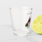 vuursteentje van Sherwood Point Shot Glas (Links)