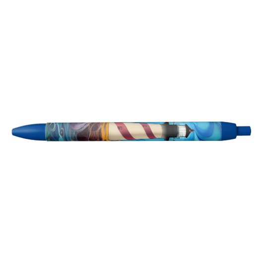 vuursteentje zwarte inkt pen (Voorkant)