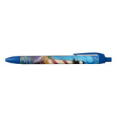 vuursteentje zwarte inkt pen (Bovenkant)
