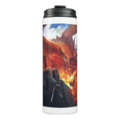 Vuurstofafbrekende draak Fantasy Thermosbeker (Voorkant)