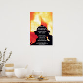 Vuurstofgebed Poster (Keuken)