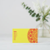 Vuurstofkaleidoscoop Visitekaartje (Staand voorkant)