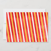 Vuurstofvrachtwagen van de Brandstofmotor Uitnodig Kaart (Achterkant)