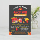 Vuurstofvrachtwagen van de Brandweermotor Vervroeg Kaart (Staand voorkant)