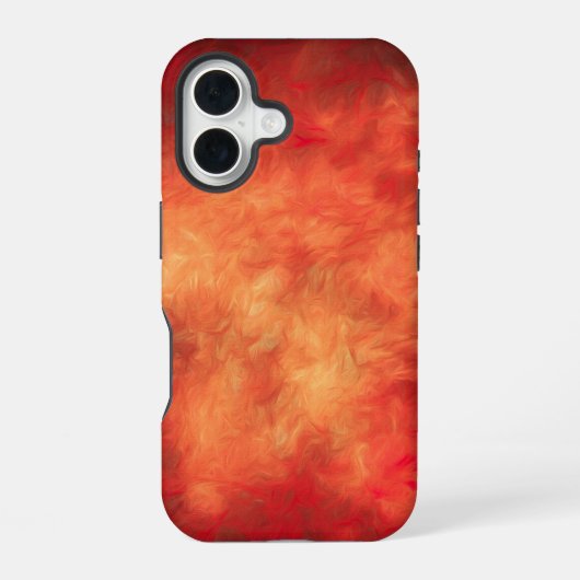 Vuurstorm iPhone 16 Hoesje (Achterkant)