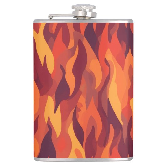 Vuurstorm Tumbler Heupfles (Voorkant)