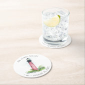 Vuurthouderbestemming Weddenschap Ronde Kartonnen Onderzetter (Insitu)