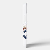 Vuurtijgersprong in krijt Case-Mate iPhone case (Achterkant / Rechts)