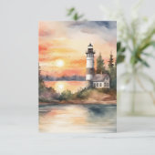 Vuurtoren - 2 Kaart (Staand voorkant)