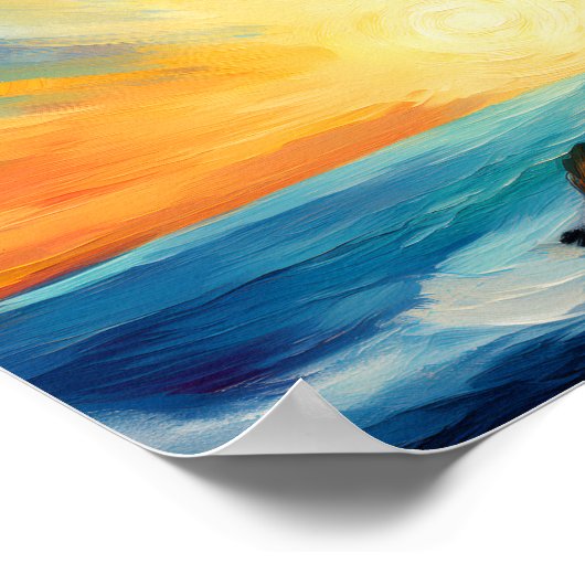 Vuurtoren 2 poster (Hoek)