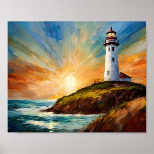 Vuurtoren 3 poster (Voorkant)