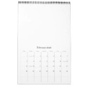 vuurtoren aan de Golfkust Kalender (Feb 2026)