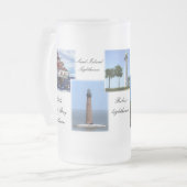 vuurtoren aan de Golfkust Matglas Bierpul (Voorkant links)