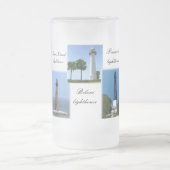 vuurtoren aan de Golfkust Matglas Bierpul (Center)