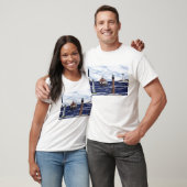 vuurtoren aan de Golfkust T-shirt (Unisex)