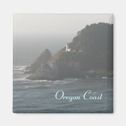 vuurtoren aan de kust van Oregon Magneet (Voorkant)
