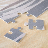 Vuurtoren aan de kust | Waterverf Oceaan Legpuzzel (Zijkant)