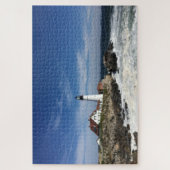 Vuurtoren aan de Oceaan Legpuzzel (Verticaal)