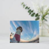 Vuurtoren aan de Oceanside Harbour Briefkaart (Staand voorkant)