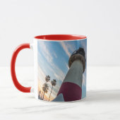 Vuurtoren aan de Oceanside Harbour Mok (Links)