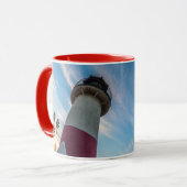 Vuurtoren aan de Oceanside Harbour Mok (Voorkant links)