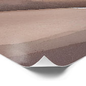 vuurtoren aan zee | Waterverf Ocean Painting Perfect Poster (Hoek)