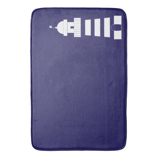 Vuurtoren aangepaste grote badmat (Voorkant Verticaal)