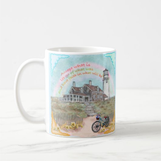 Vuurtoren Acceptatie Koffiemok (Links)