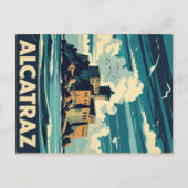 vuurtoren Alcatraz Island Prison Briefkaart (Voorkant)