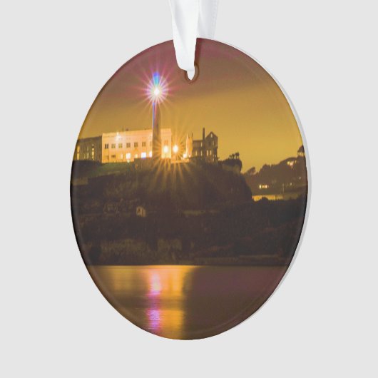 Vuurtoren Alcatraz Ornament (voorkant)